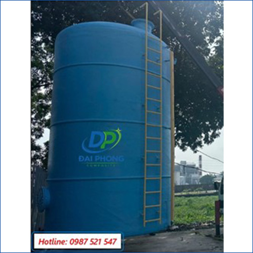 Bồn Composite 50m3 chứa Sút (NaOH)